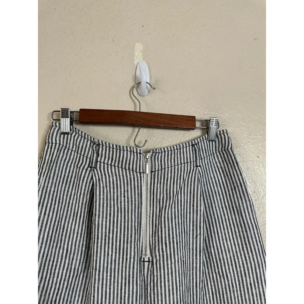 Reformation Nico Linen Pant Relaxed Fit Womans 8 NWOT